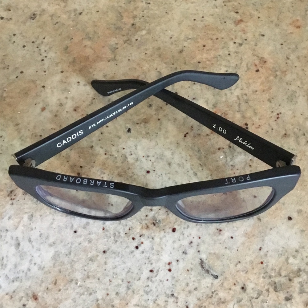 Caddis Miklos 2.0 Black Reading Glasses - Picture 2 of 10